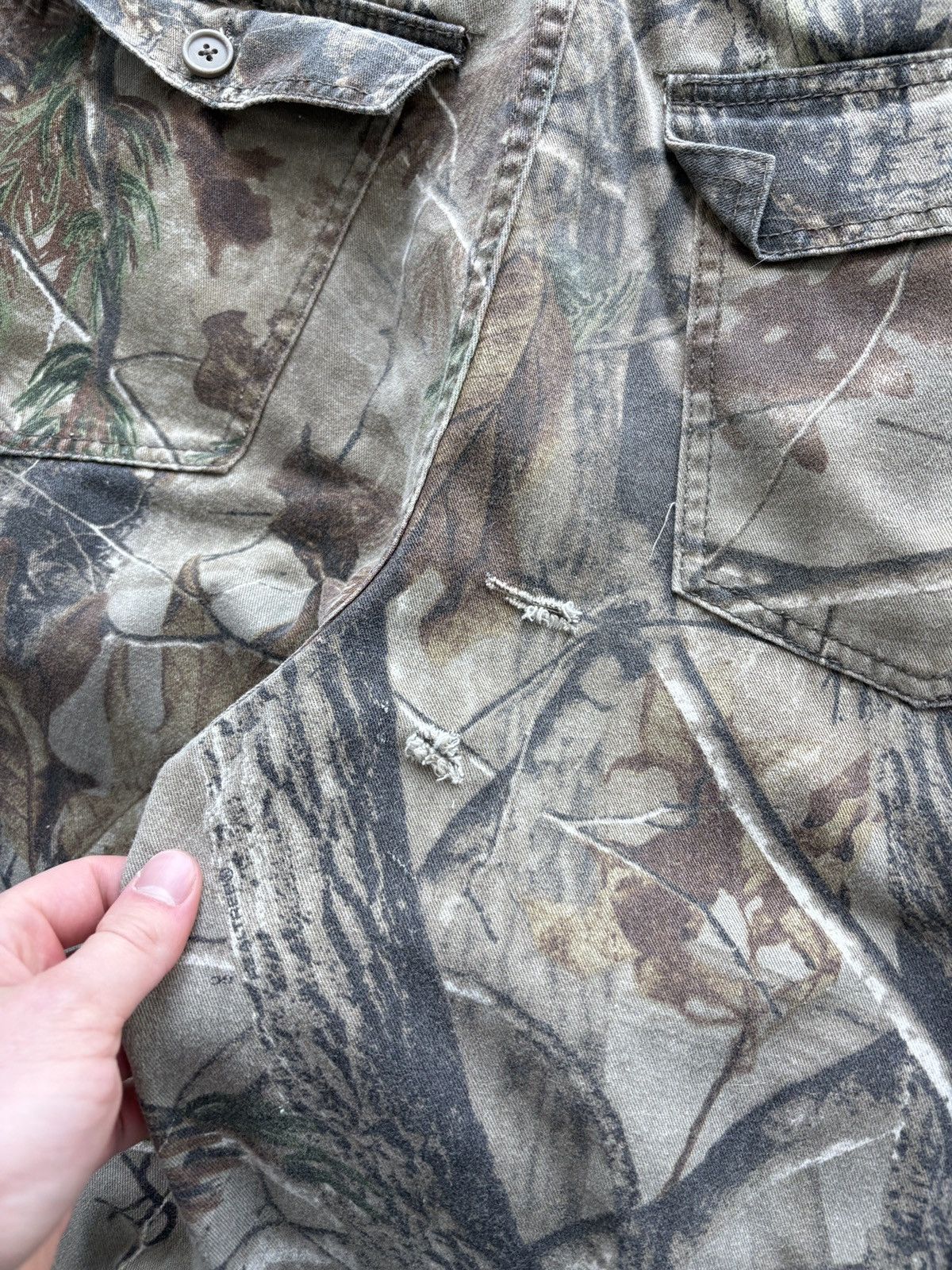 Realtree Vintage Y2K Realtree Camo Cargo Pants Baggy Skater 32x30 Size US 32 / EU 48 - 7 Thumbnail