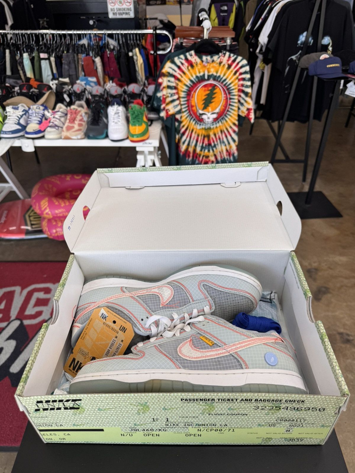 Nike Nike Dunk Low Union Passport Pack Argon Size 10 (2022) Size US 10 / EU 43 - 11 Thumbnail