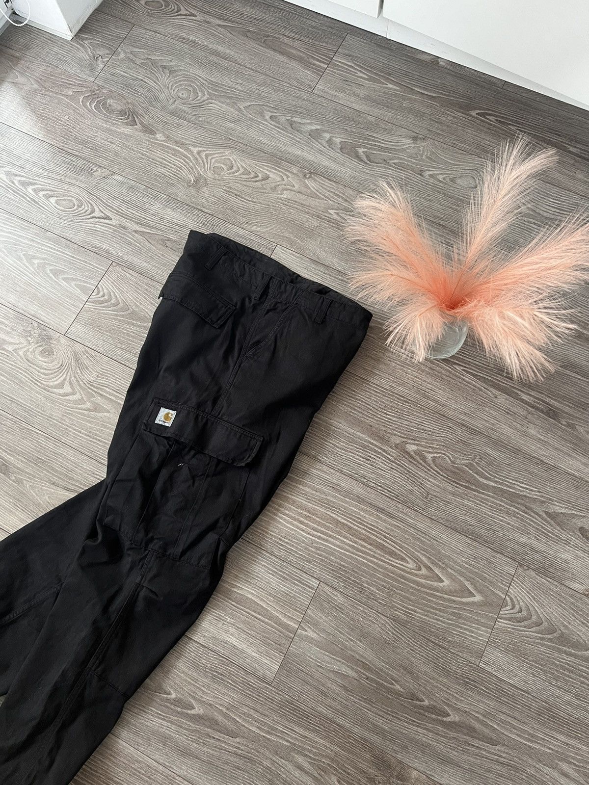 Carhartt × Carhartt Wip ‼️Carhartt Wip Regular Cargo Y2k Box Logo Rap Pants‼️ Size US 36 / EU 52 - 19 Thumbnail