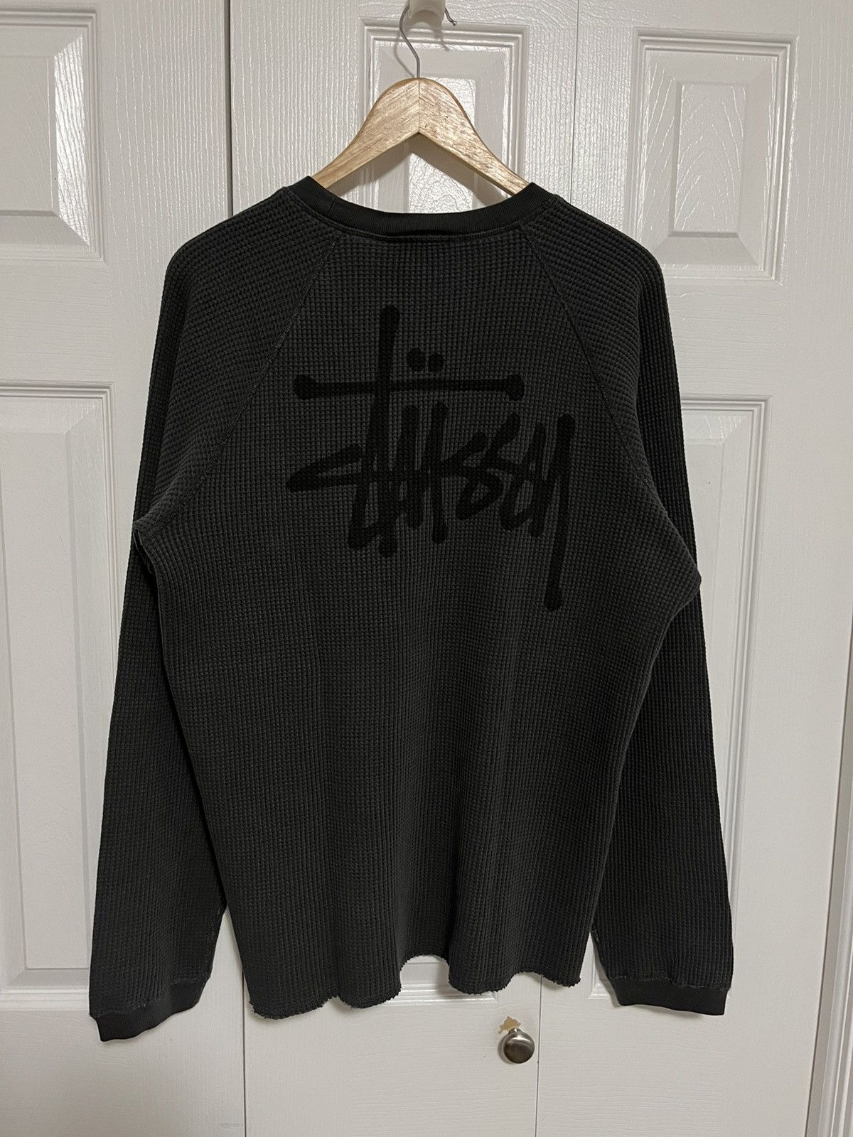 Stussy Stussy Washed Raglan Thermal Size US L / EU 52-54 / 3 - 3 Thumbnail