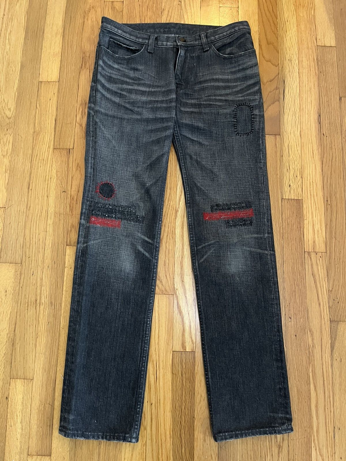 Number (N)ine NUMBER NINE SS05 NIGHTCRAWLER ARCHIVE PAIN DENIM