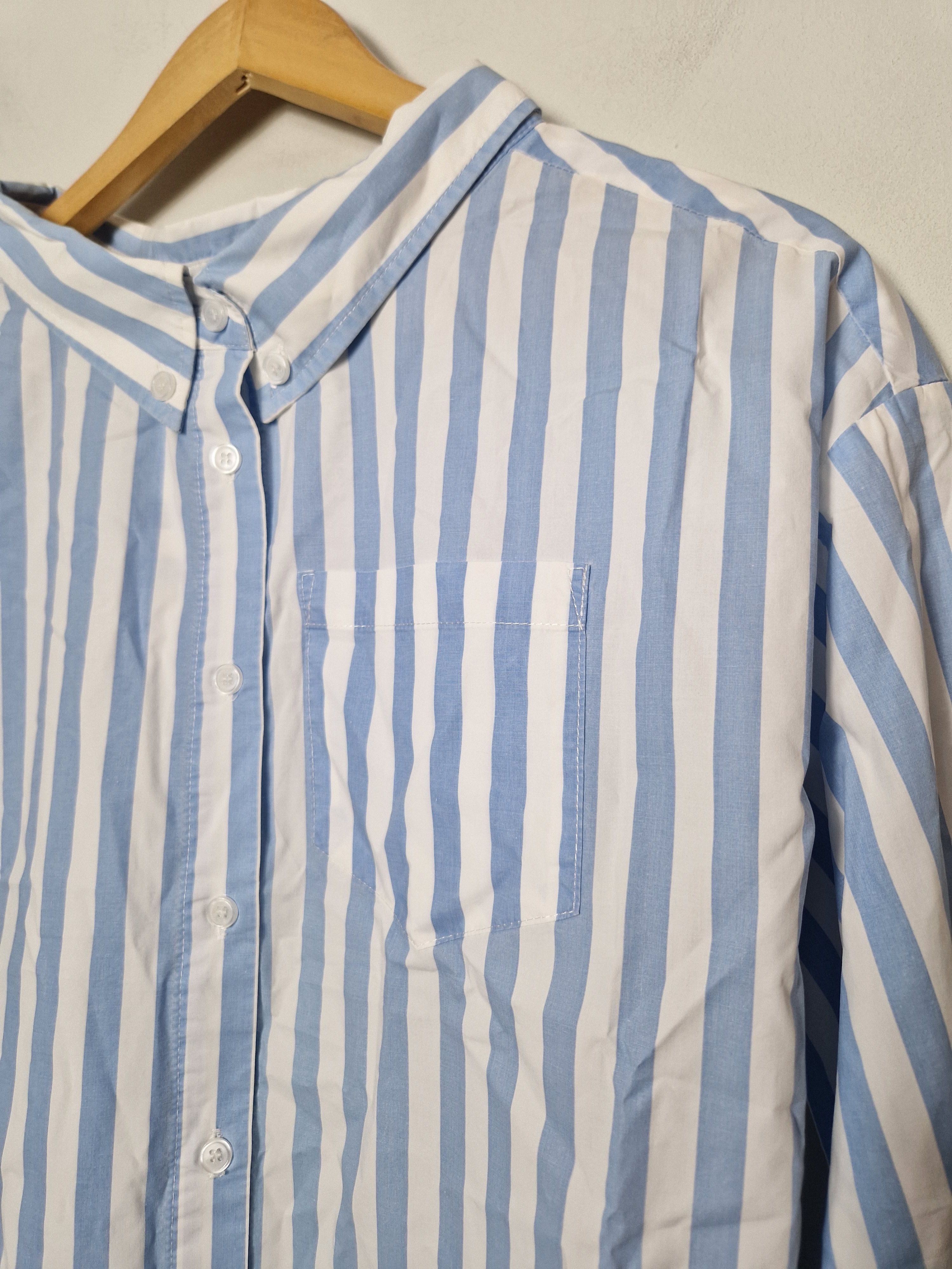 Balenciaga Balenciaga stripped shirt Size M / US 6-8 / IT 42-44 - 3 Thumbnail