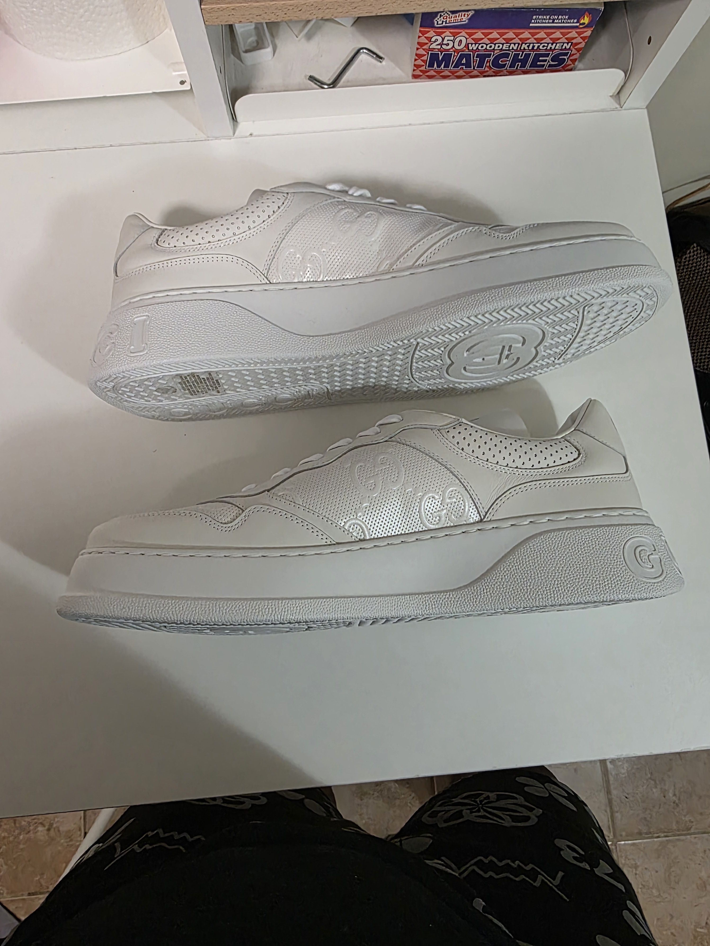 Gucci Gucci GG Embossed Sneaker Size US 14 / EU 47 - 1 Thumbnail