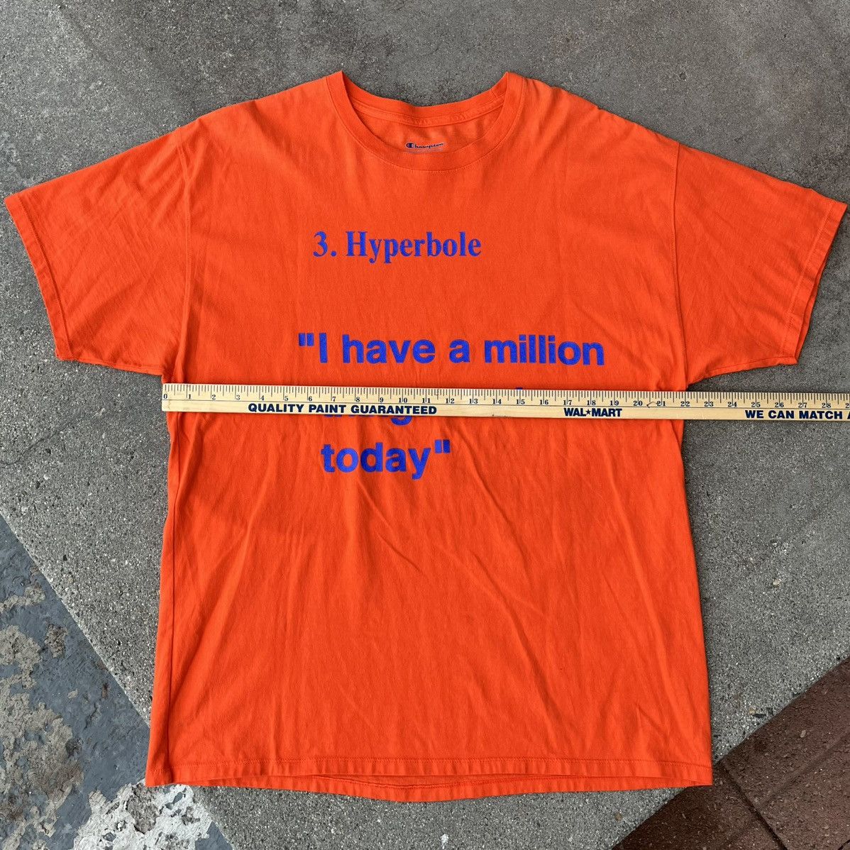Virgil Abloh Canary Yellow x FOS Hyperbole VAA + AMO Tee Sz XL Size US XL / EU 56 / 4 - 2 Thumbnail
