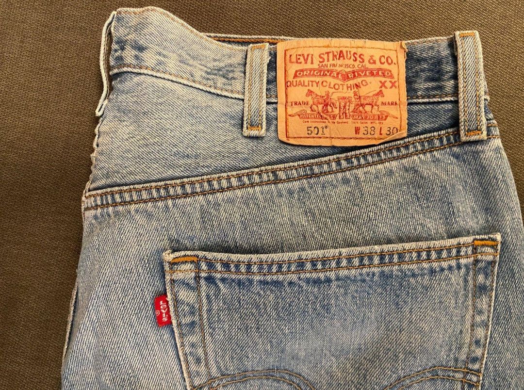 Levi's Levis original jeans Size US 38 / EU 54 - 3 Thumbnail