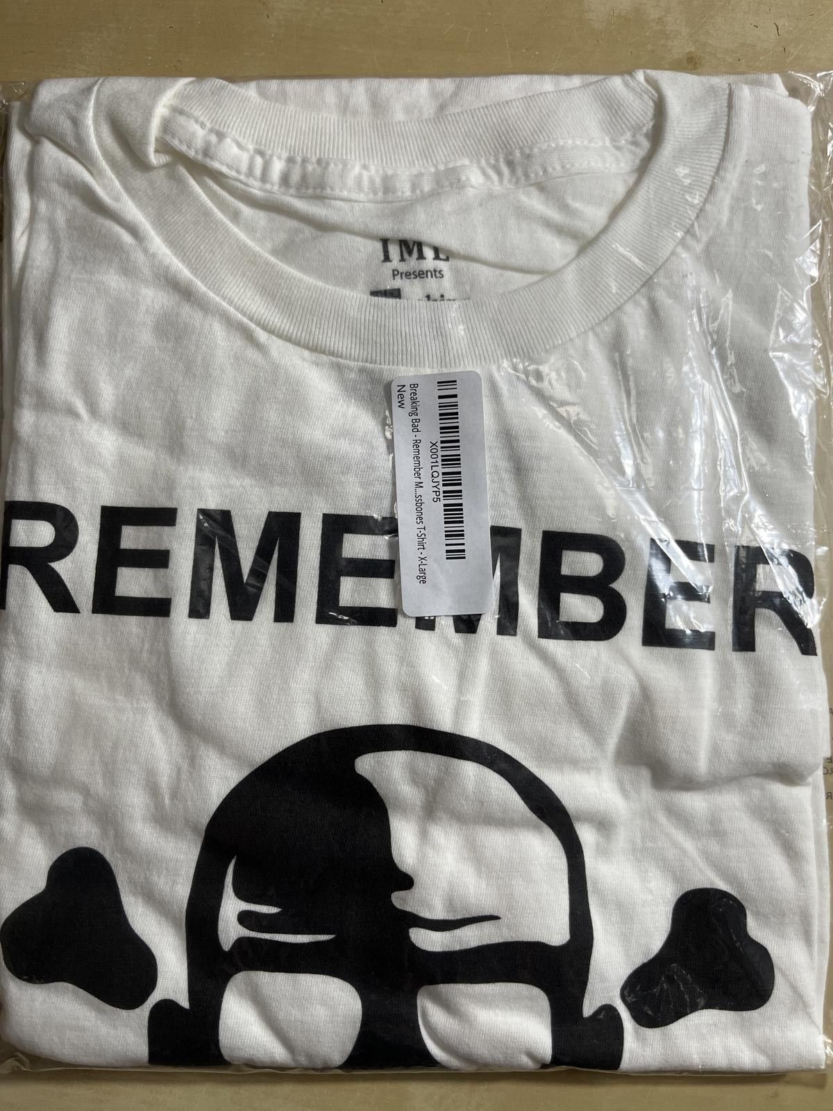 Designer Breaking Bad Merch - Heisenberg Remember My Name XL Size US XL / EU 56 / 4 - 2 Thumbnail