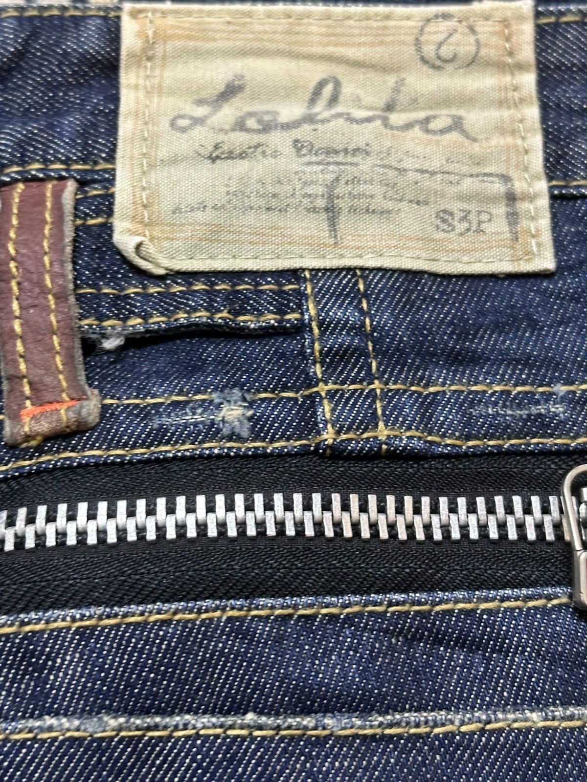Hysteric Glamour Vintage Lolita Flare Whiskers Buckle Back Denim Size US 30 / EU 46 - 7 Thumbnail