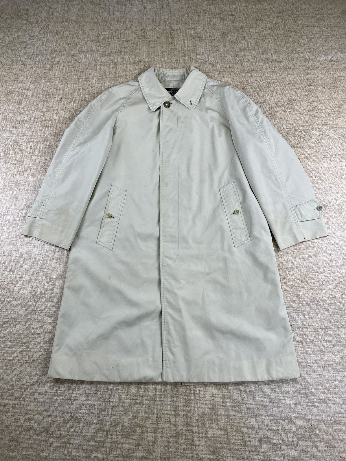 Burberry × Vintage Vintage Burberry's Trench Coat Jacket Size US M / EU 48-50 / 2 - 1 Thumbnail