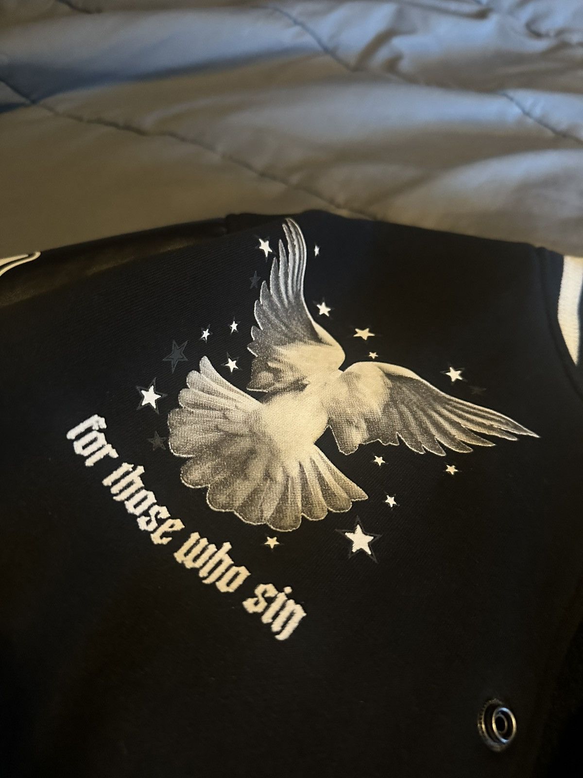Vintage Varsity jacket fallen angel Size US L / EU 52-54 / 3 - 2 Thumbnail