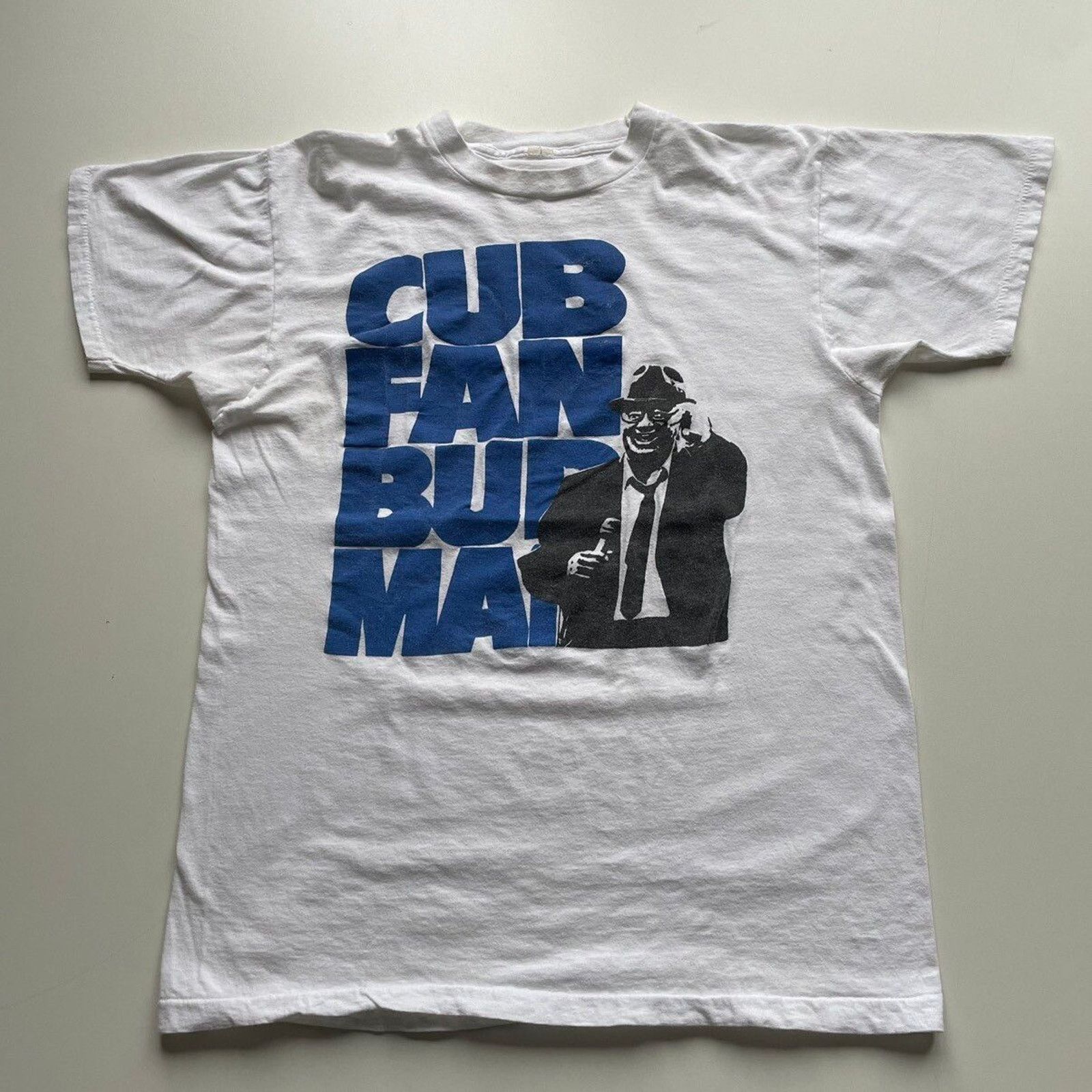Budweiser Vintage 80s Cub Fan Bud Man Budweiser T Shirt Medium Rare Size US M / EU 48-50 / 2 - 1 Thumbnail