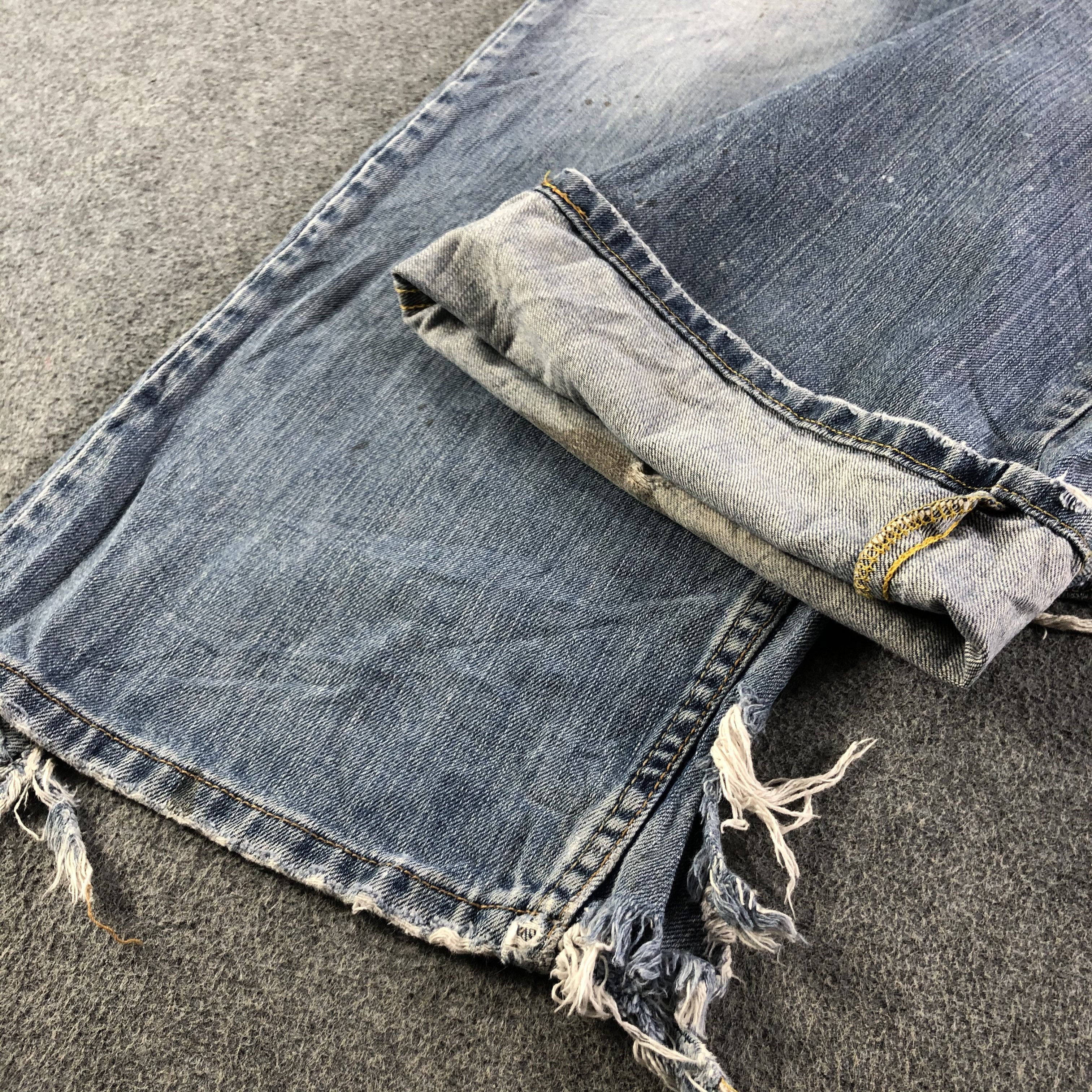 Levi's Vintage Blue Wash Levis 569 Jeans-J3150 Size US 42 / EU 58 - 7 Thumbnail