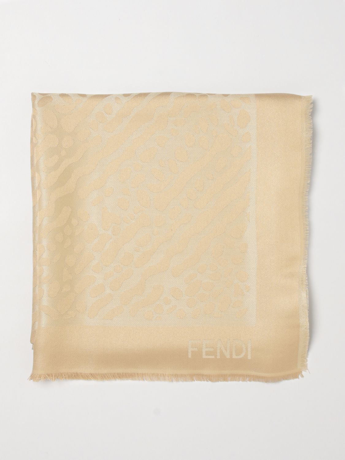 Fendi Fendi Scarf Woman Brown Size ONE SIZE - 1 Thumbnail