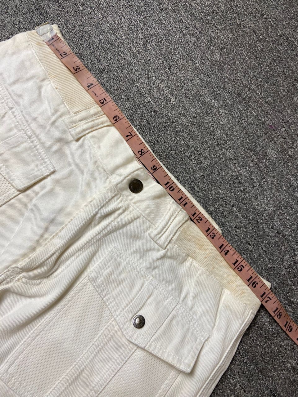 Dolce & Gabbana 🔥 DOLCE & GABBANA Combat Rebel Label Jeans 🔥 (135) Size US 34 / EU 50 - 11 Thumbnail