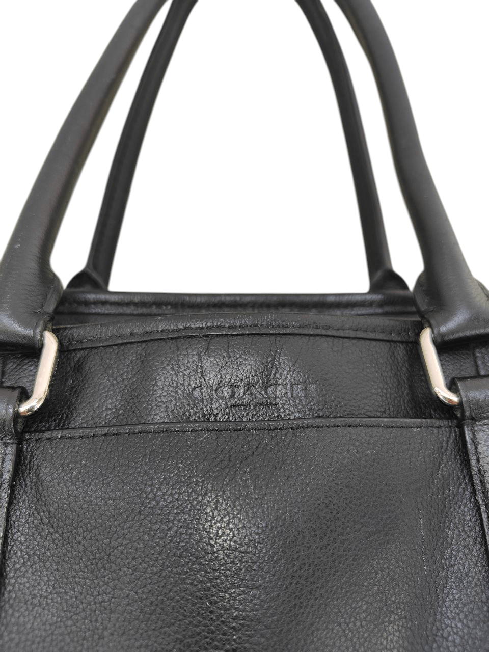 Coach Coach New York Leather Hand Bag Size ONE SIZE - 9 Thumbnail