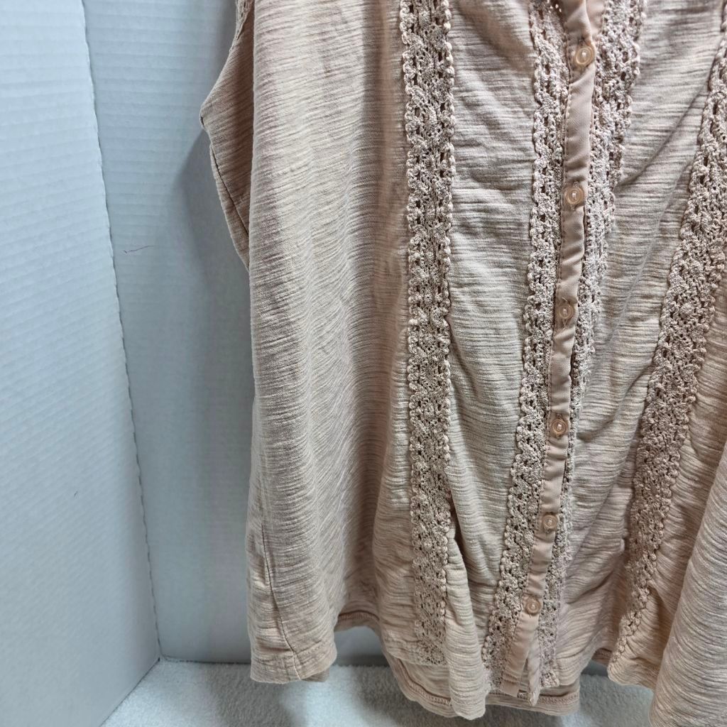 The Unbranded Brand Women's forCynthia Beige Sleeveless Tank Top XL Size XL / US 12-14 / IT 48-50 - 5 Thumbnail