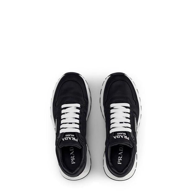 Prada Men'S Triangle Logo Re-Nylon Trainers Size US 11 / EU 44 - 6 Thumbnail