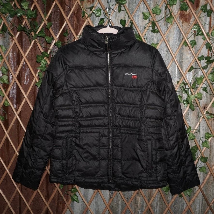 Vintage Medium - Vintage Y2K Ecko red zip up quilted puffer jacket Size M / US 6-8 / IT 42-44 - 1 Thumbnail