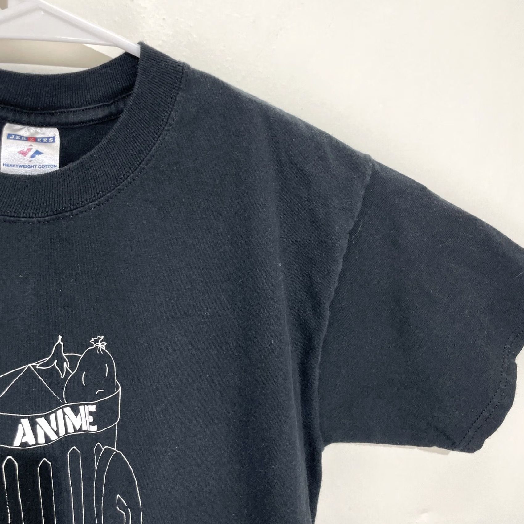 Jerzees JERZEES T-Shirt Anime Club Trash Can Squirtle Black M Mens Crew Neck Short Sleeve Graphic Print Size US M / EU 48-50 / 2 - 5 Thumbnail