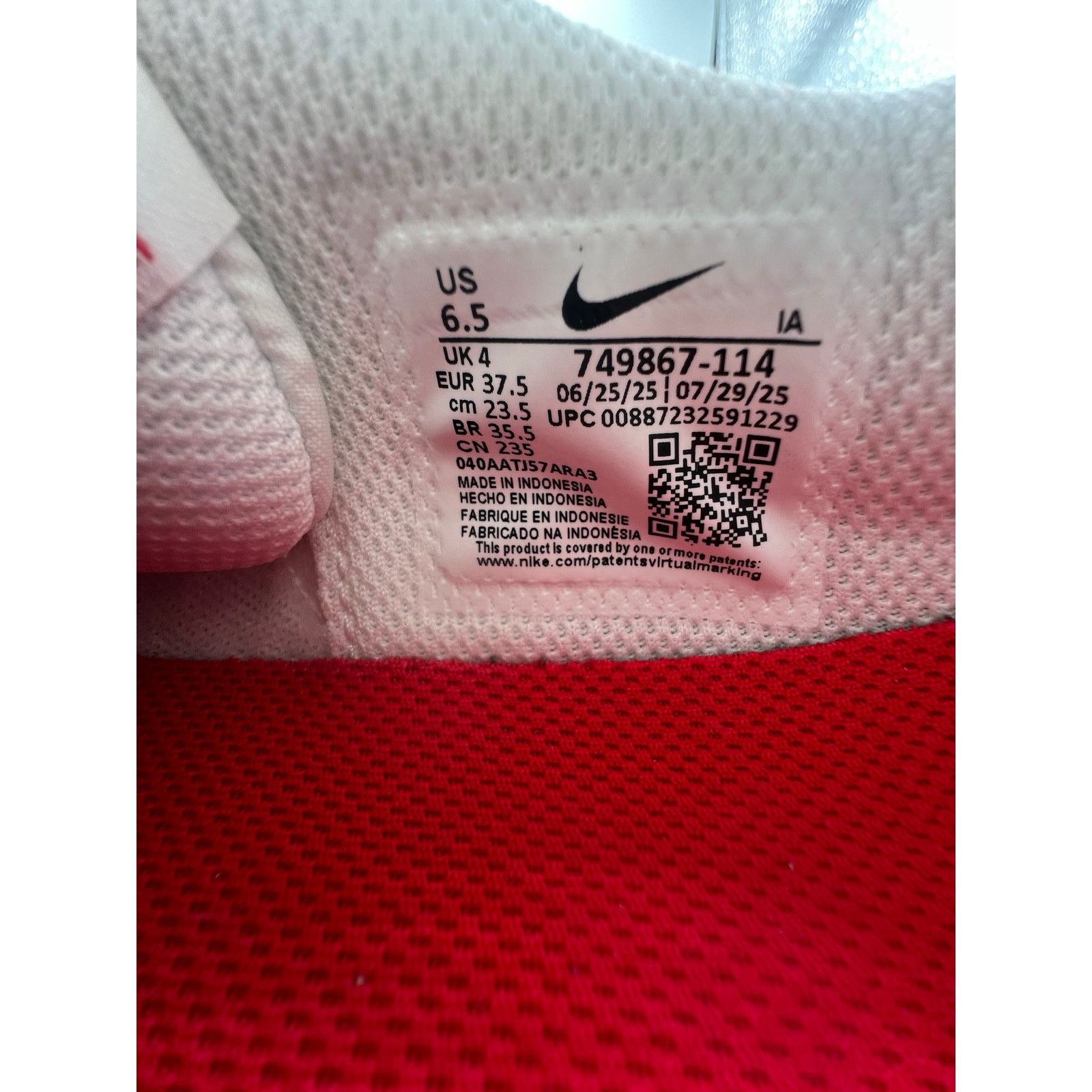 Nike Nike Court Royale “White University Red” size 6.5 women’s Size US 6.5 / IT 36.5 - 6 Thumbnail