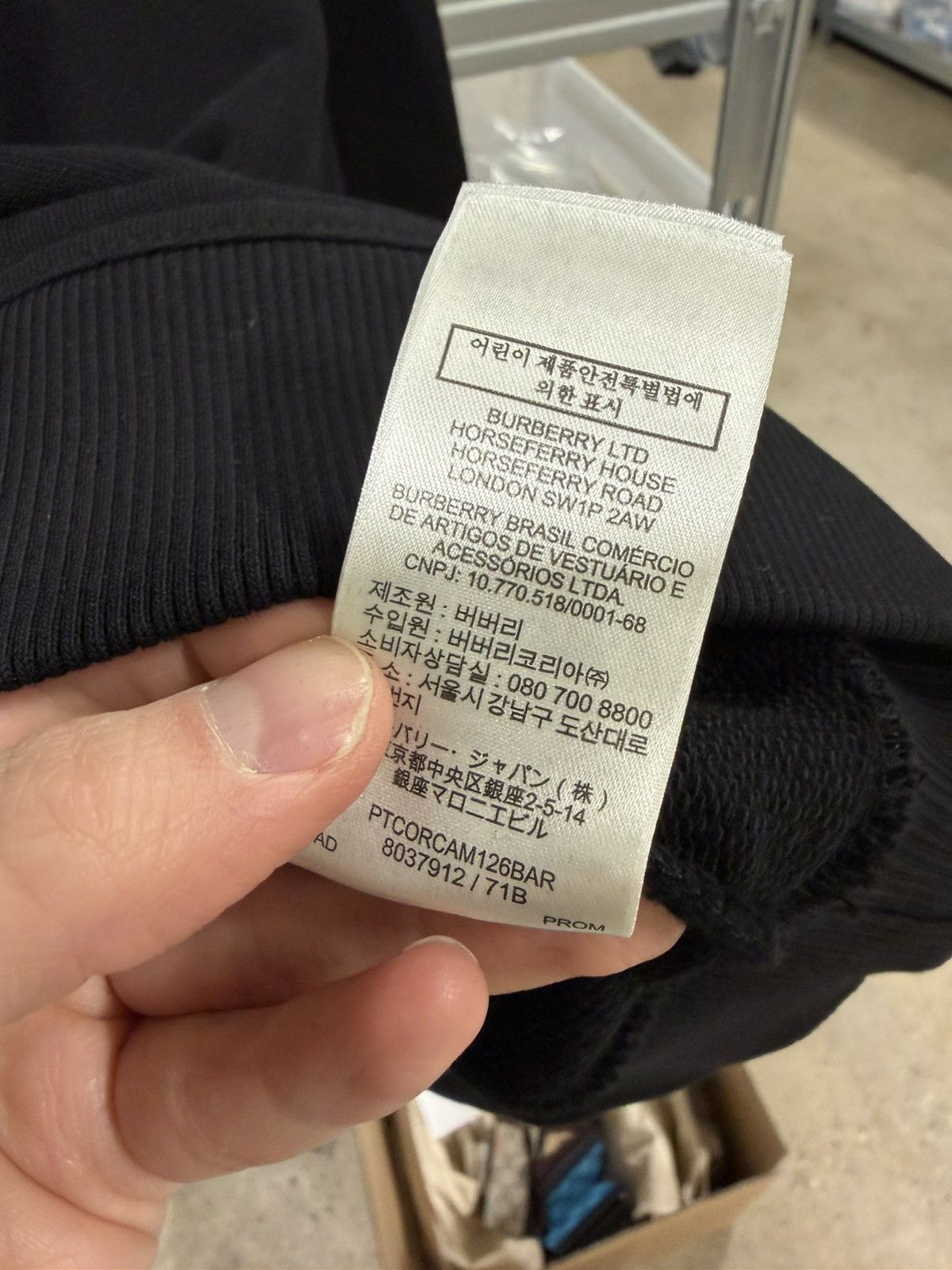 Burberry Burberry Sweatshirt NEW 750$ Size US M / EU 48-50 / 2 - 5 Thumbnail