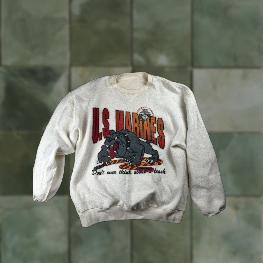 Soffe VINTAGE US Marines Sweatser? No - Cannot. Size US L / EU 52-54 / 3 - 1 Thumbnail