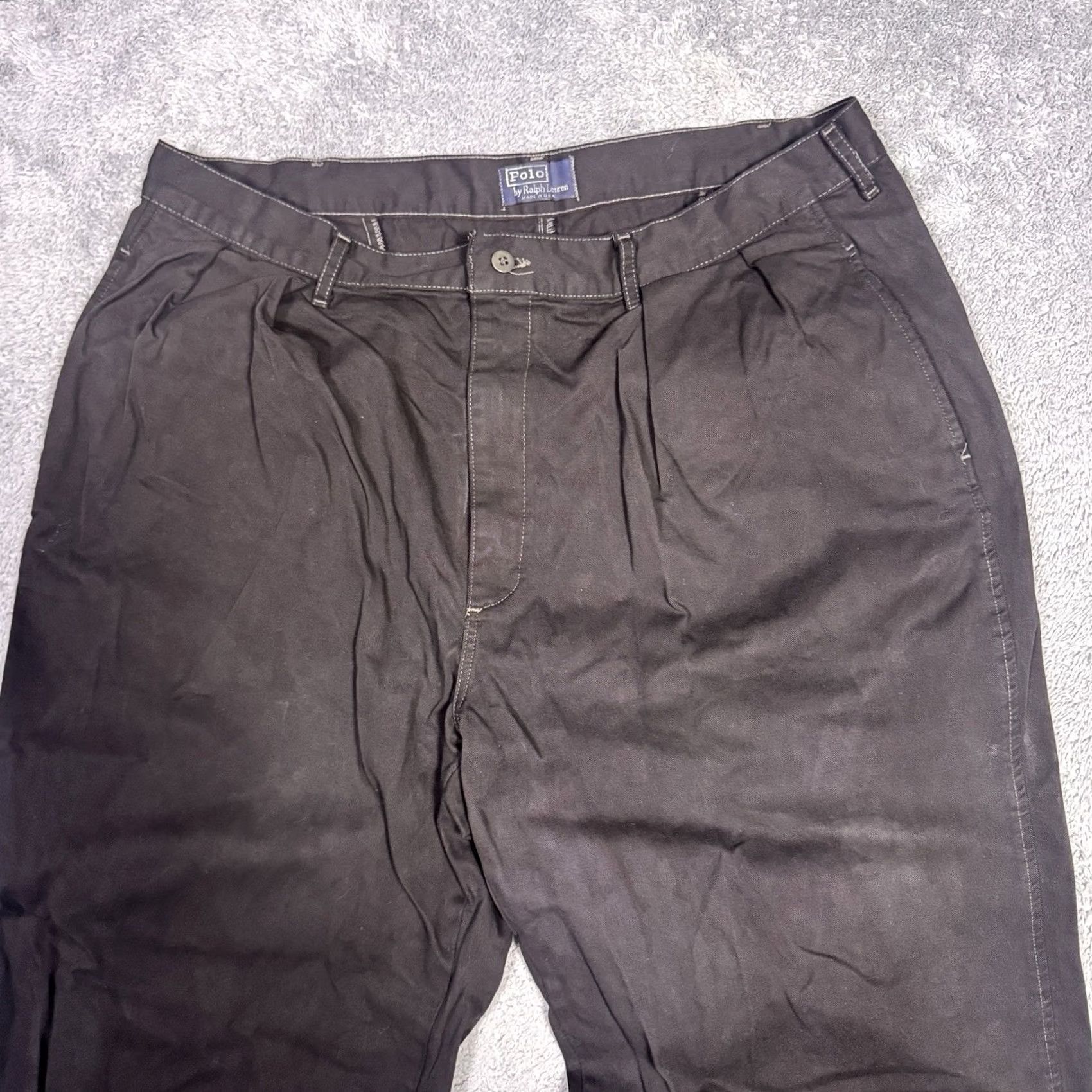 Polo Ralph Lauren Polo Ralph Lauren Andrew Pant Men 38x32 USA Made Trouser Chino Vintage Dry Goods Pants Kid? No Size US M / EU 48-50 / 2 - 3 Thumbnail