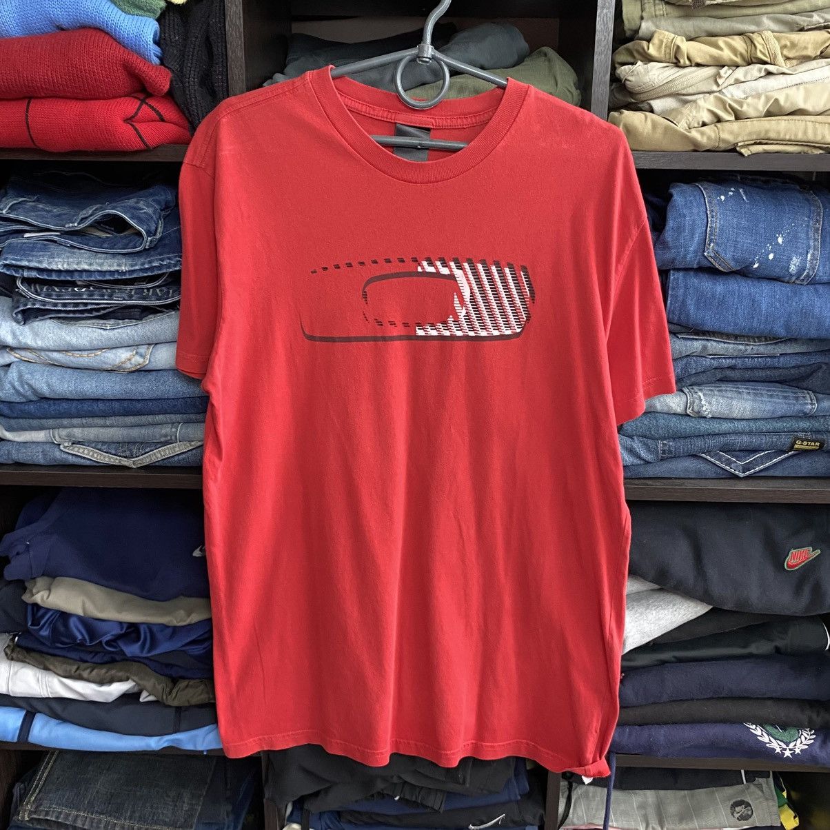 Oakley Vintage Oakley Softwear Big Logo y2k opium streetwear tee Size US M / EU 48-50 / 2 - 1 Thumbnail