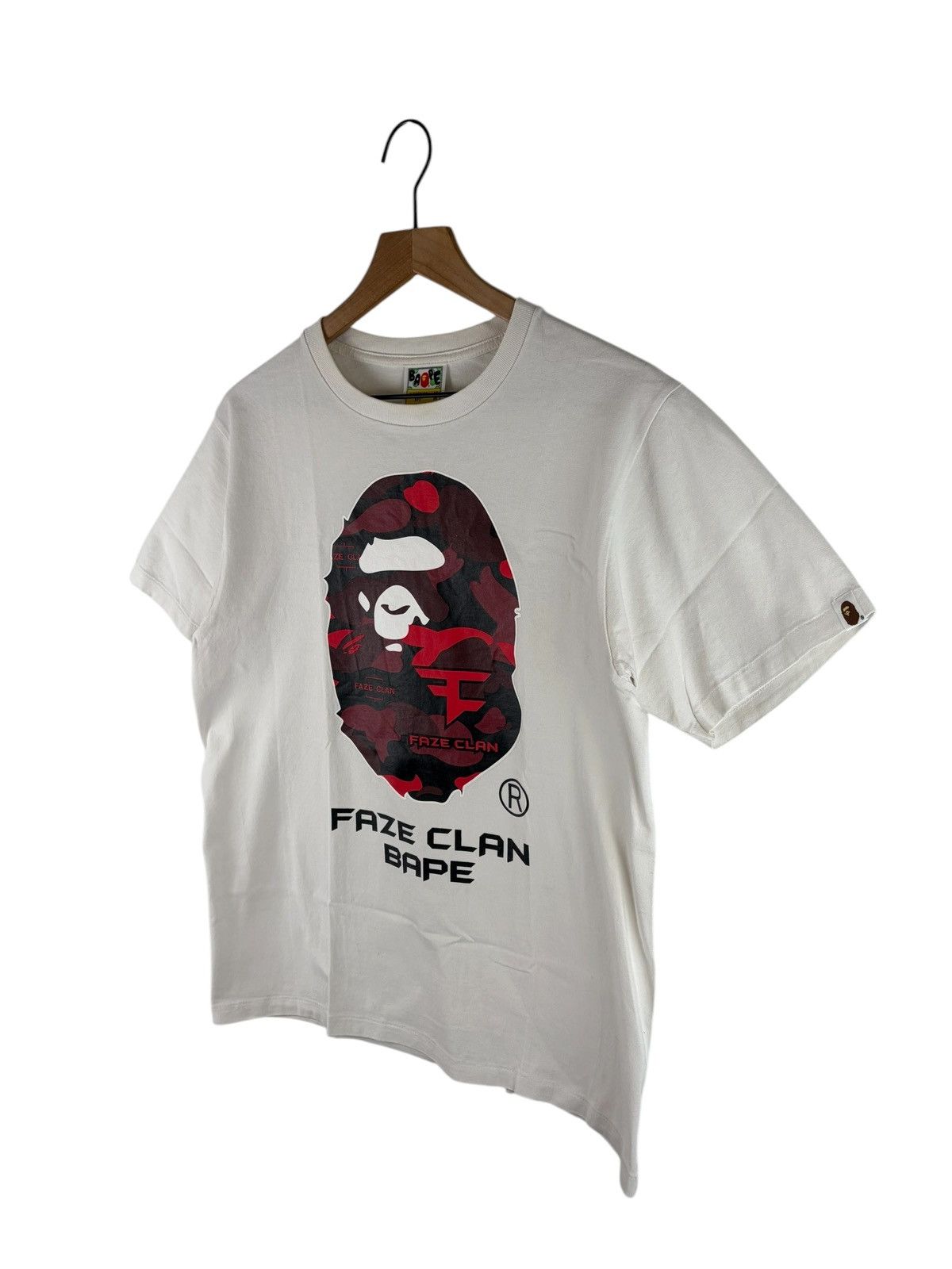 Bape Bape x Faze Clan Camo Head Print Tee Size US M / EU 48-50 / 2 - 2 Thumbnail