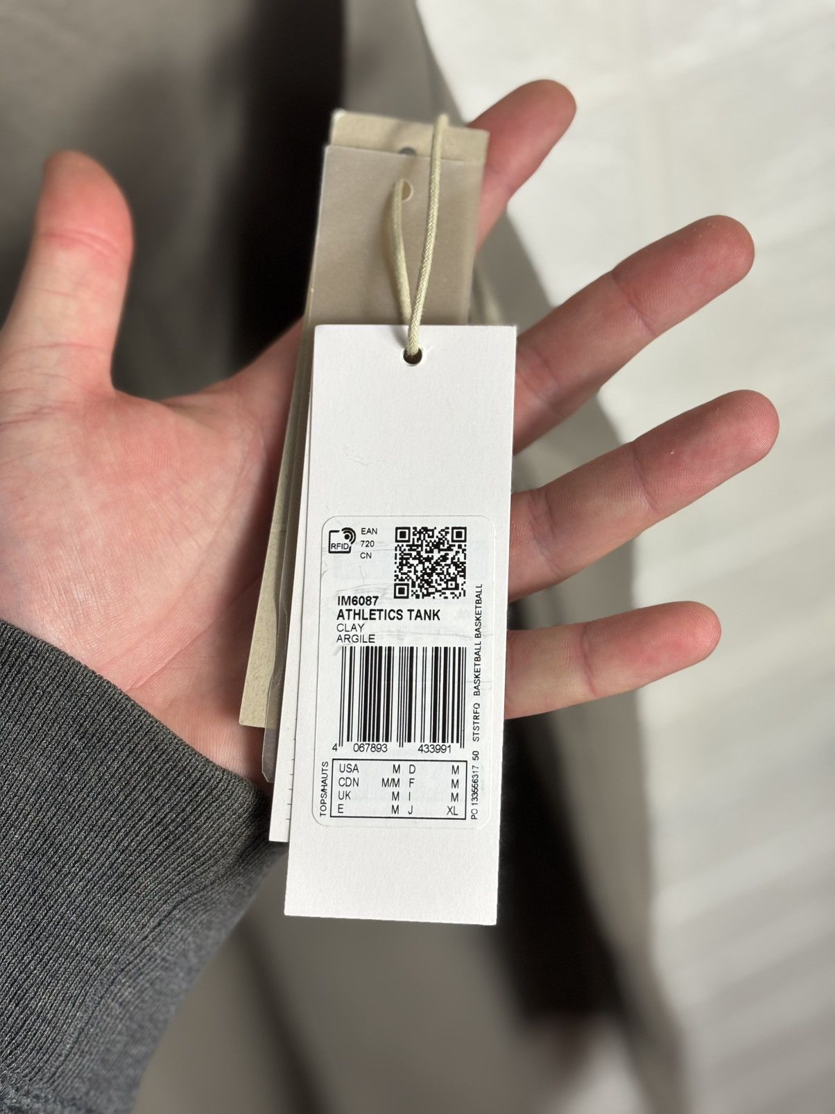 Adidas × Fear of God adidas Originals x Fear of God ATHLETICS Muscle Tank IM6087 Size US M / EU 48-50 / 2 - 7 Thumbnail