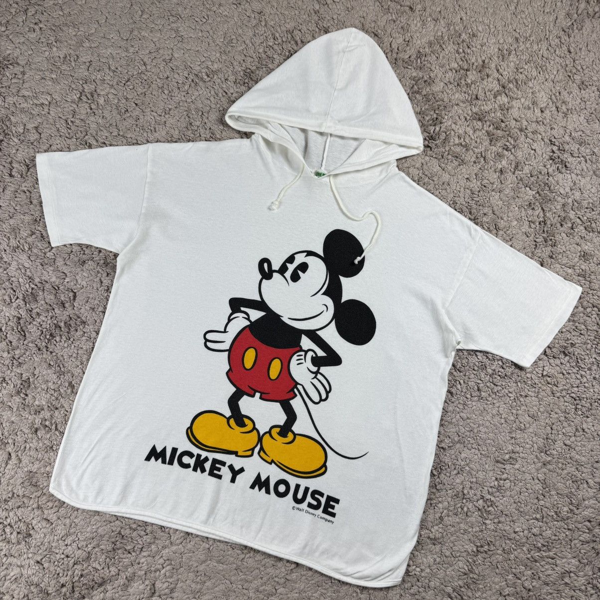 Disney Vintage Mickey Mouse Walt Disney Company Hoodie T-shirt Size US XL / EU 56 / 4 - 4 Thumbnail