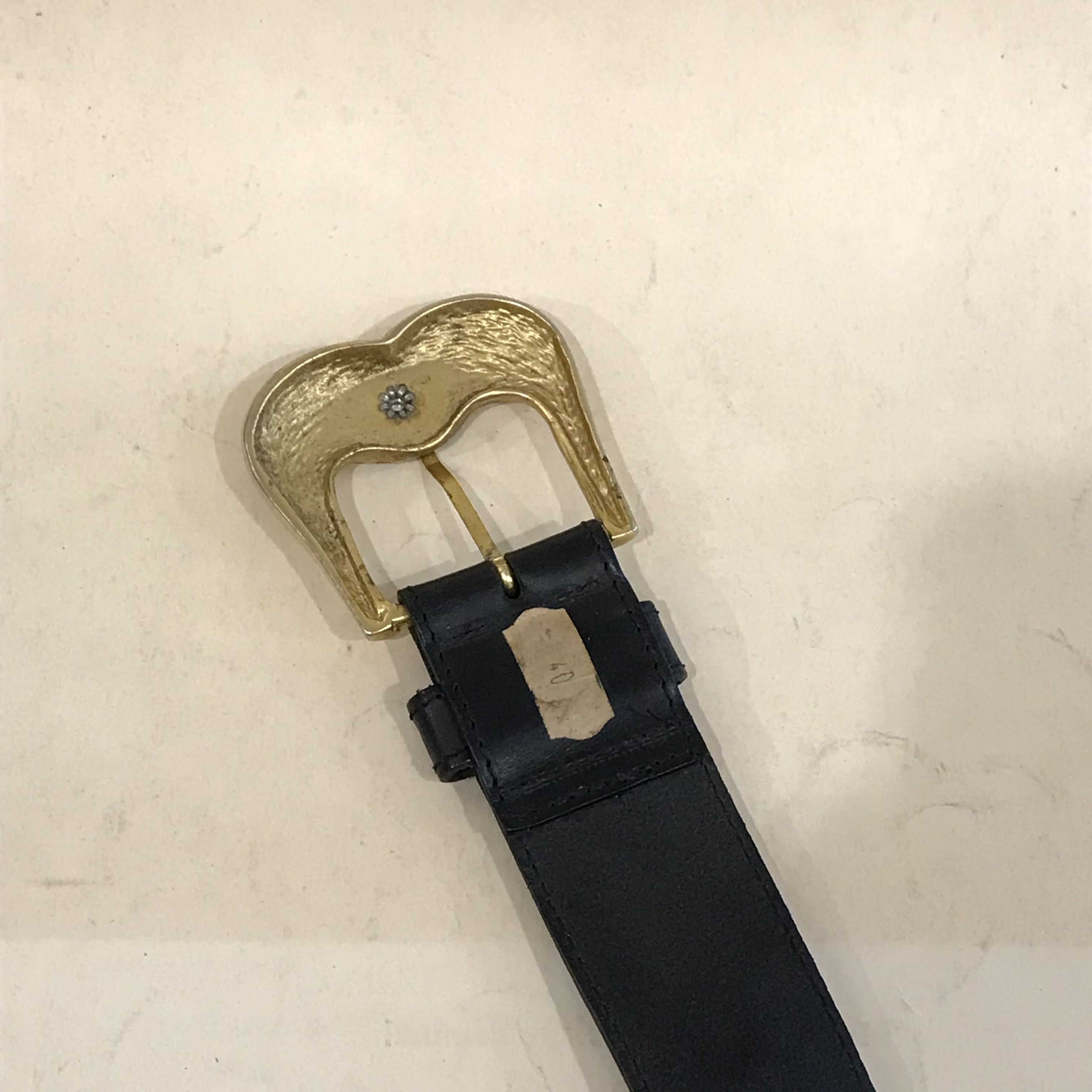Vintage Vintage Roccobarocco Italian Belt black bohemian leather Size ONE SIZE - 10 Thumbnail