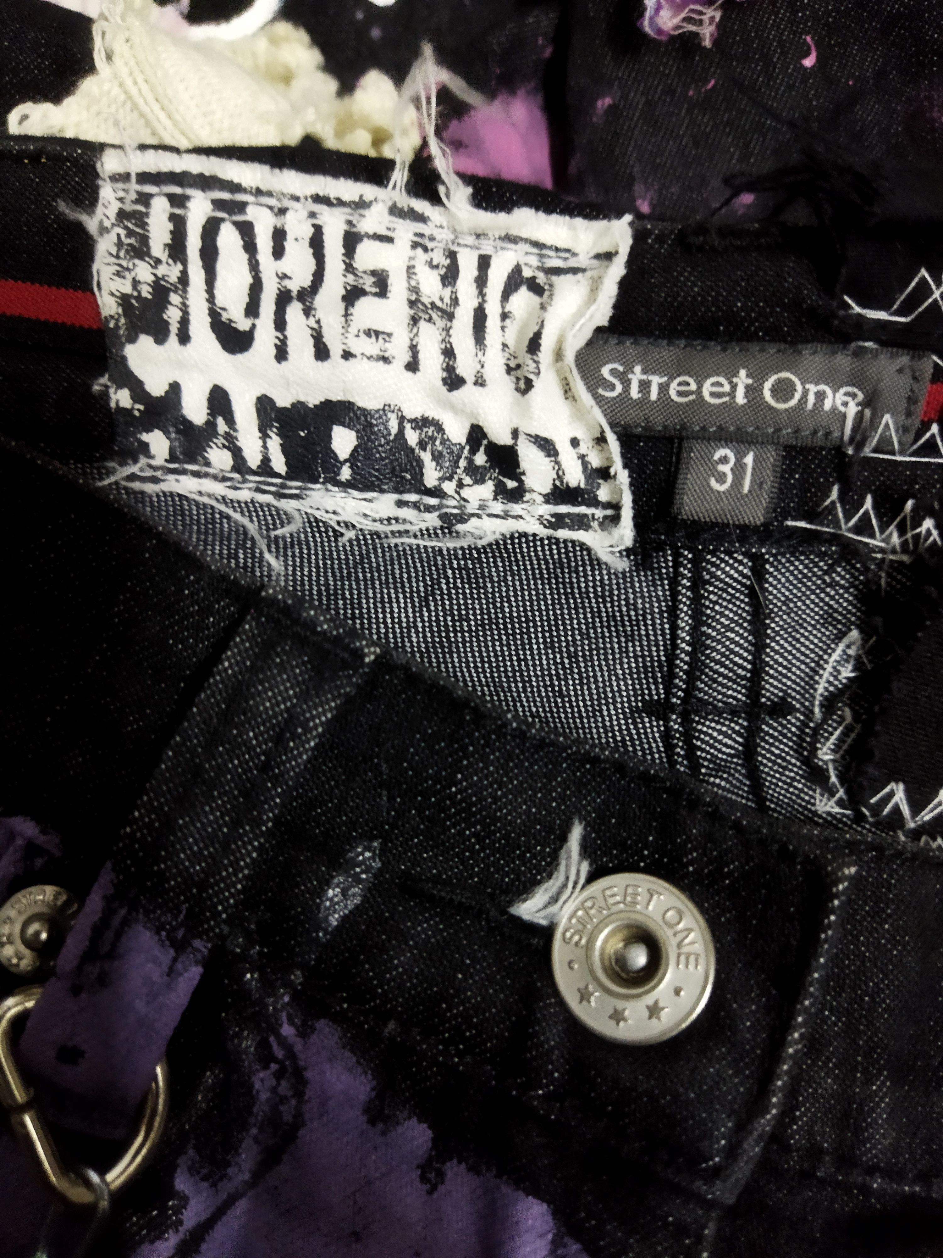 Japanese Brand Moreriot Customized Street One Flared Jeans Size US 32 / EU 48 - 9 Thumbnail