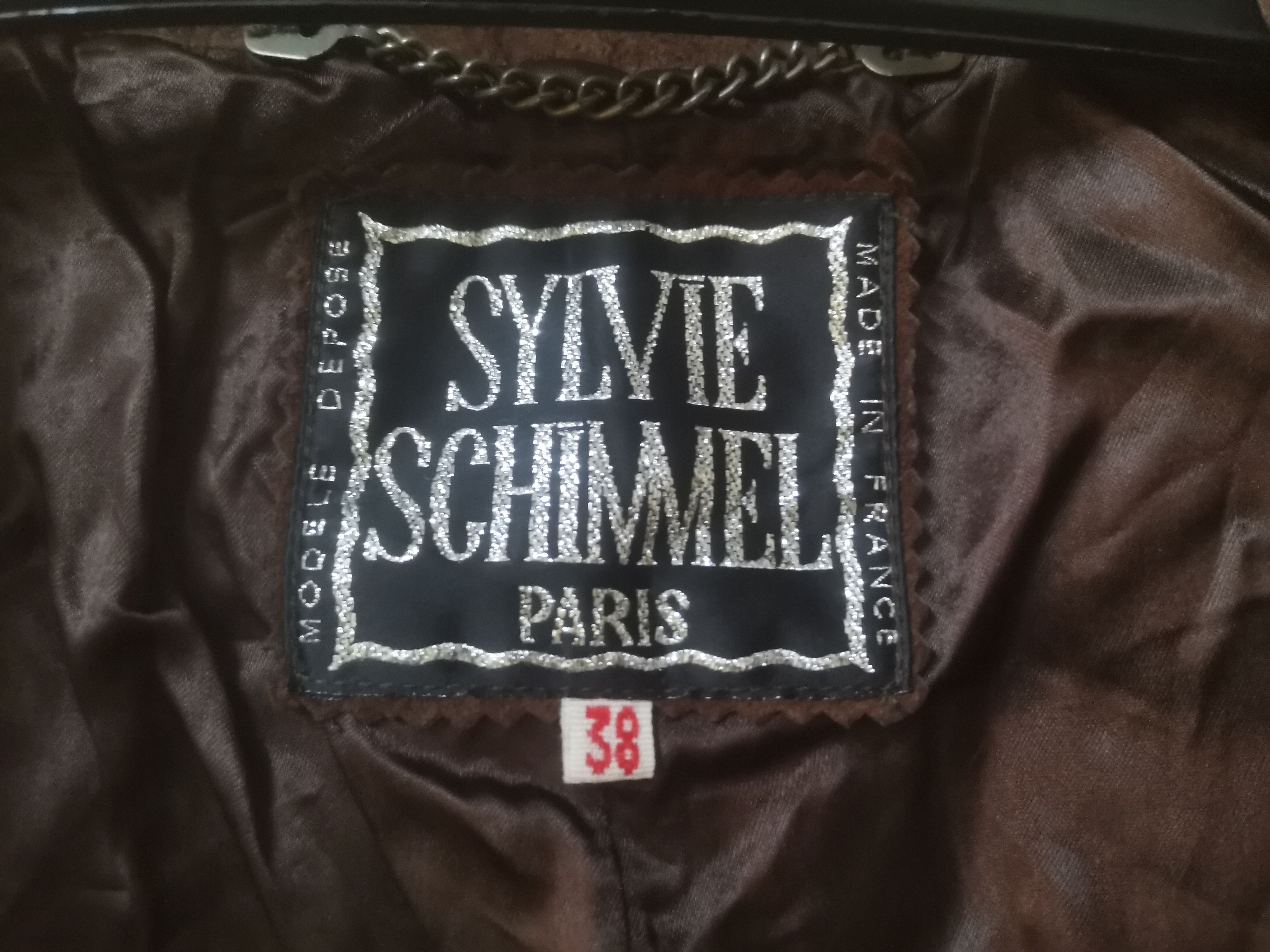 Designer Sylvie schimmel leather jacket Size M / US 6-8 / IT 42-44 - 5 Thumbnail