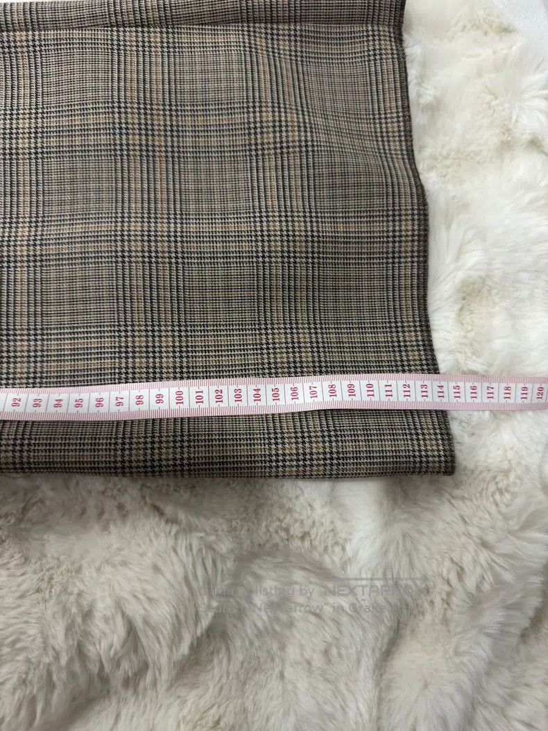 Celine CELINE Wool Plaid Flare Trousers Size US 28 / EU 44 - 9 Thumbnail