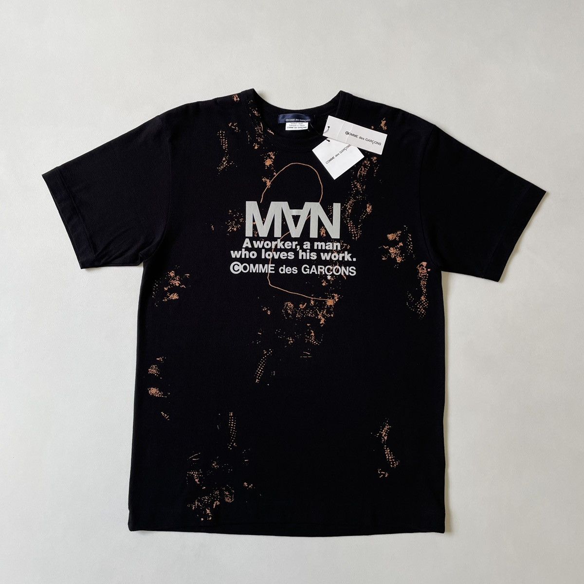 Comme des Garcons 2004 Man 2 Fragrance Launch T Shirt Size US S / EU 44-46 / 1 - 2 Thumbnail