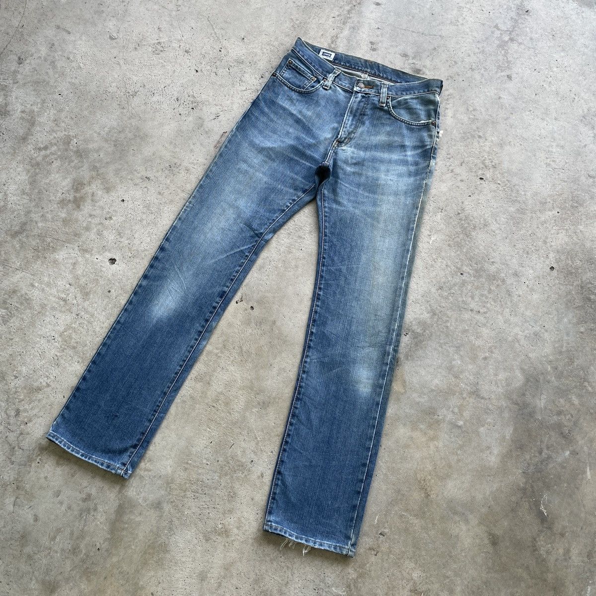 Edwin W31x33 Vintage Edwin 402 Japan Jeans Faded Denim Pants Size US 31 - 2 Thumbnail