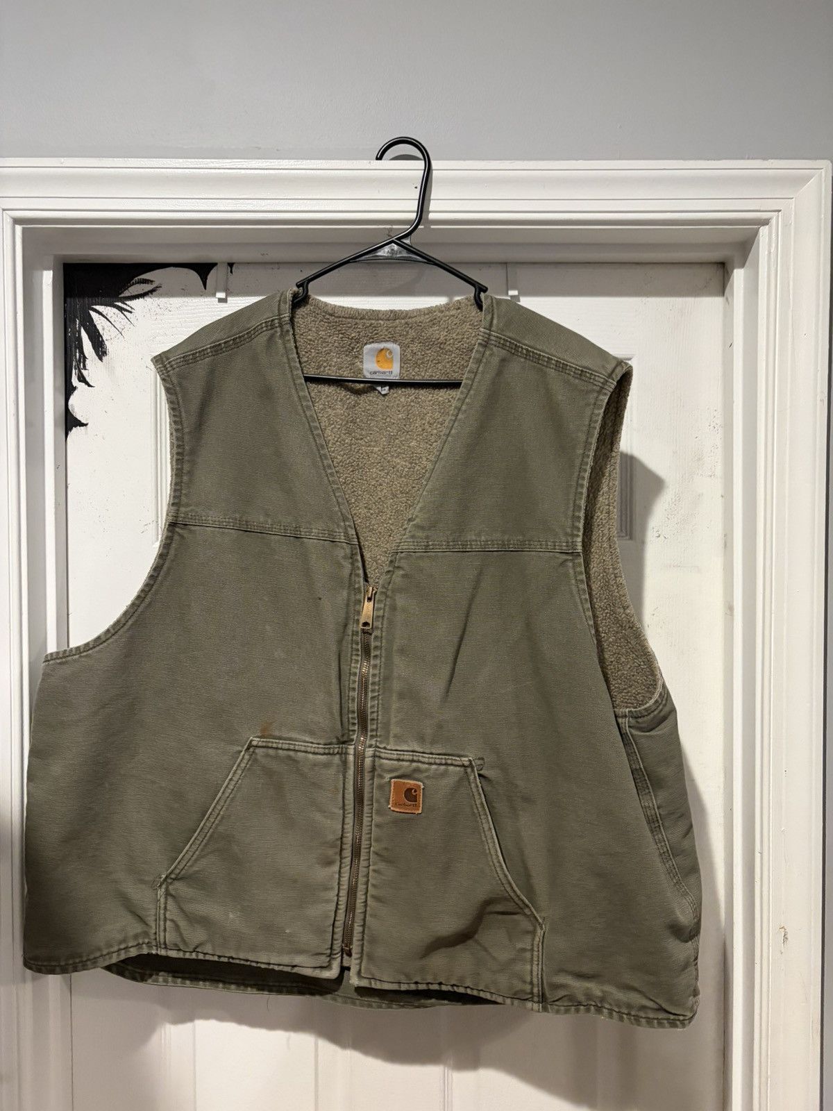 Carhartt Vintage Carhartt Vest Green 3XL Size US XXL / EU 58 / 5 - 1 Thumbnail