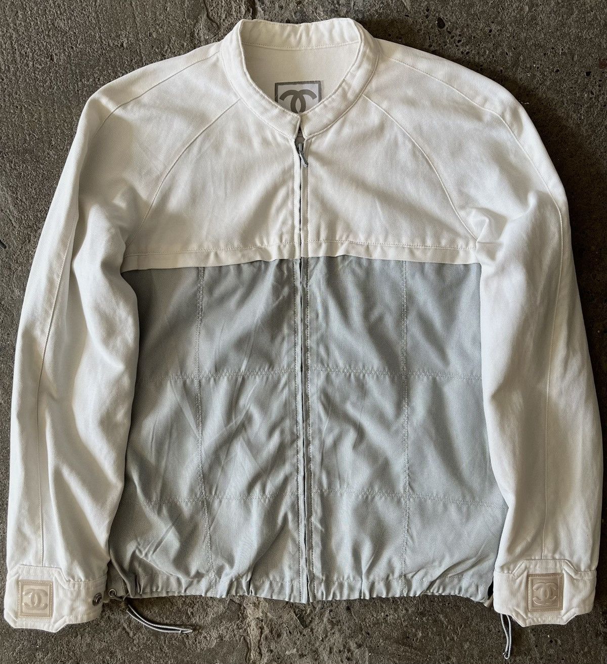 Chanel Chanel Sports - Karl Lagerfeld - 2000’s -Nylon Track Jacket Size XXS / US 00 / IT 34 - 1 Thumbnail
