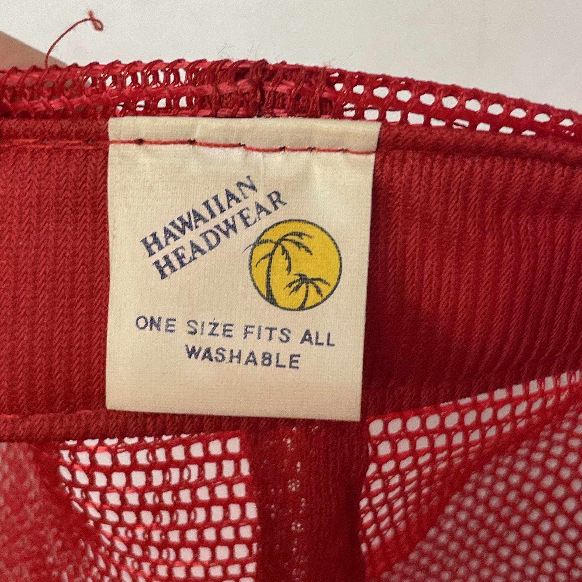 Other Vtg Hawaiian Headwear Mesh TRUCKER Hat SUCK EM Up Hawaii Cap Size ONE SIZE - 6 Thumbnail