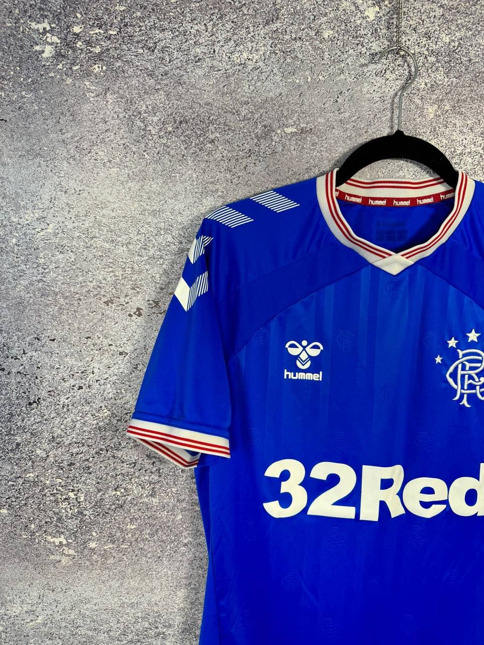 Hummel Vintage Rangers 2019/20 Hummel Soccer Jersey Size US M / EU 48-50 / 2 - 3 Thumbnail