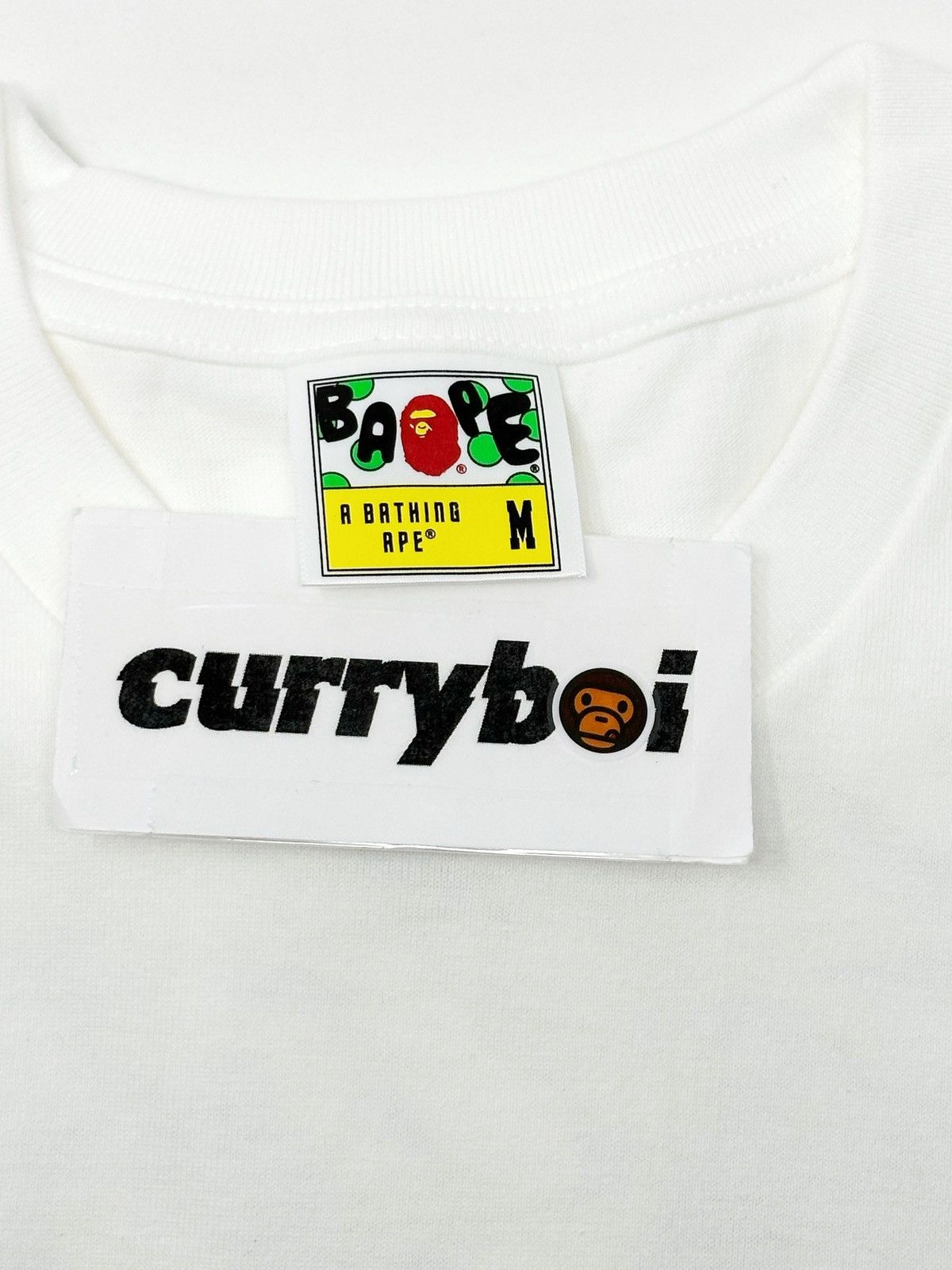 Bape Bape Color Camo Side Big Ape Head Tee White/Purple Size US M / EU 48-50 / 2 - 7 Thumbnail