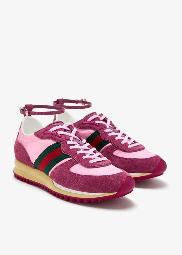 Gucci o1loc1c0326 840291 Women's Gucci Re-Motion Sneakers Size US 12 / IT 42 - 4 Thumbnail