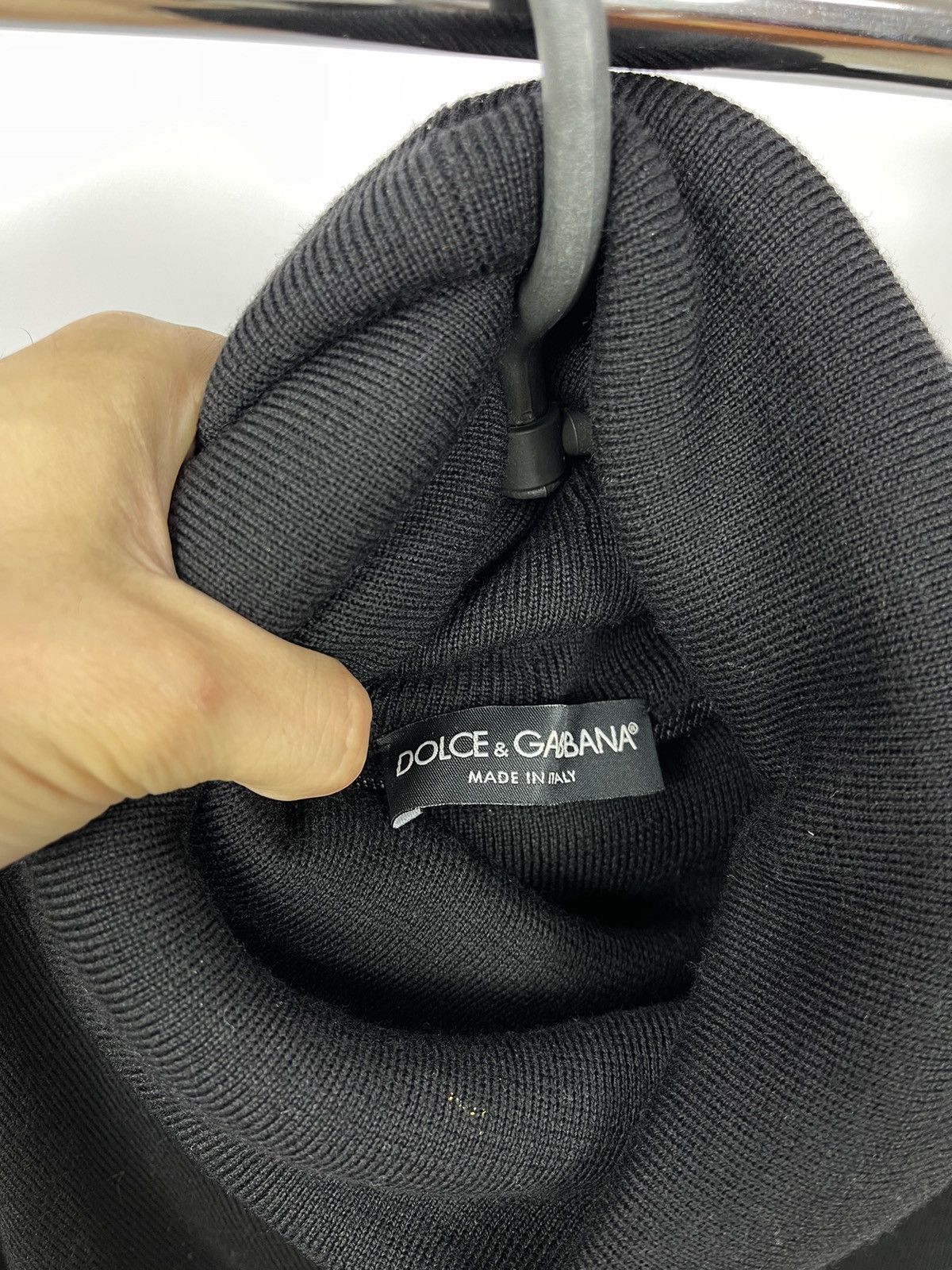 Dolce & Gabbana Dolce & Gabbana Sweater Women’s Size 42 Black Wool Italy Size M / US 6-8 / IT 42-44 - 4 Thumbnail