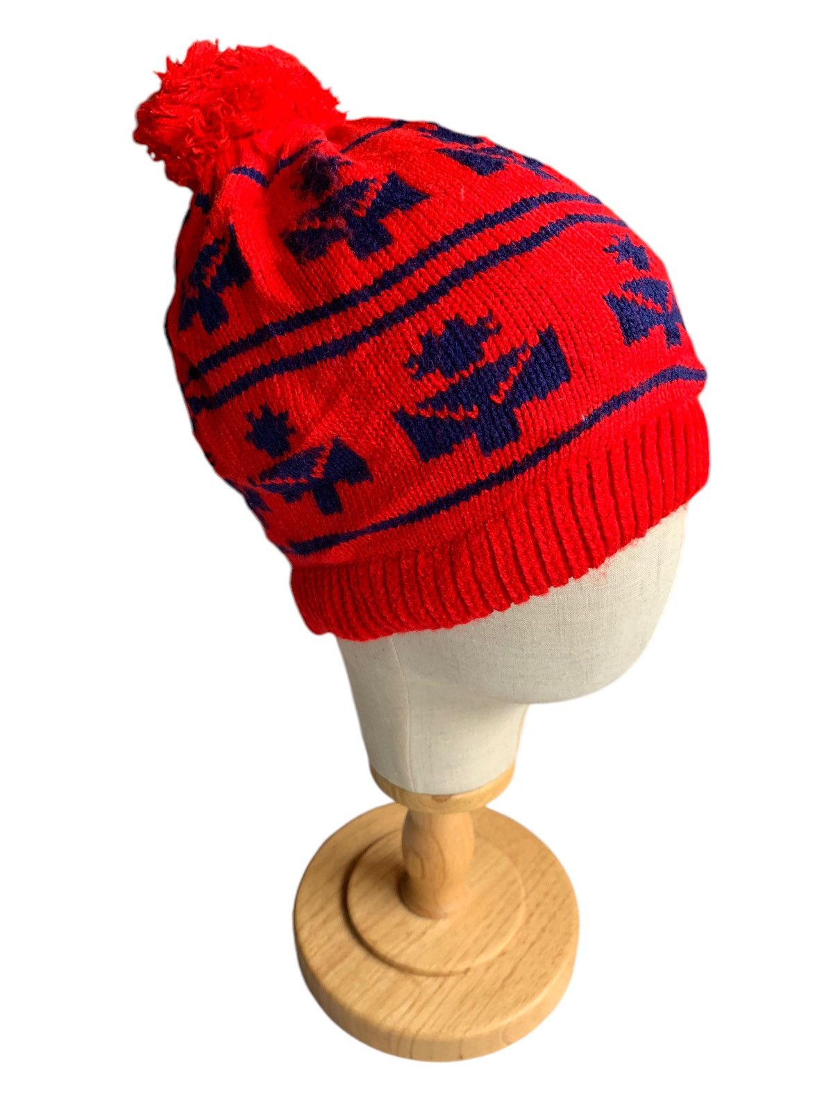 Japanese Brand × Kapital × Vintage Knitted Winter Sessions Rare Design Beanie Hats Size ONE SIZE - 3 Thumbnail
