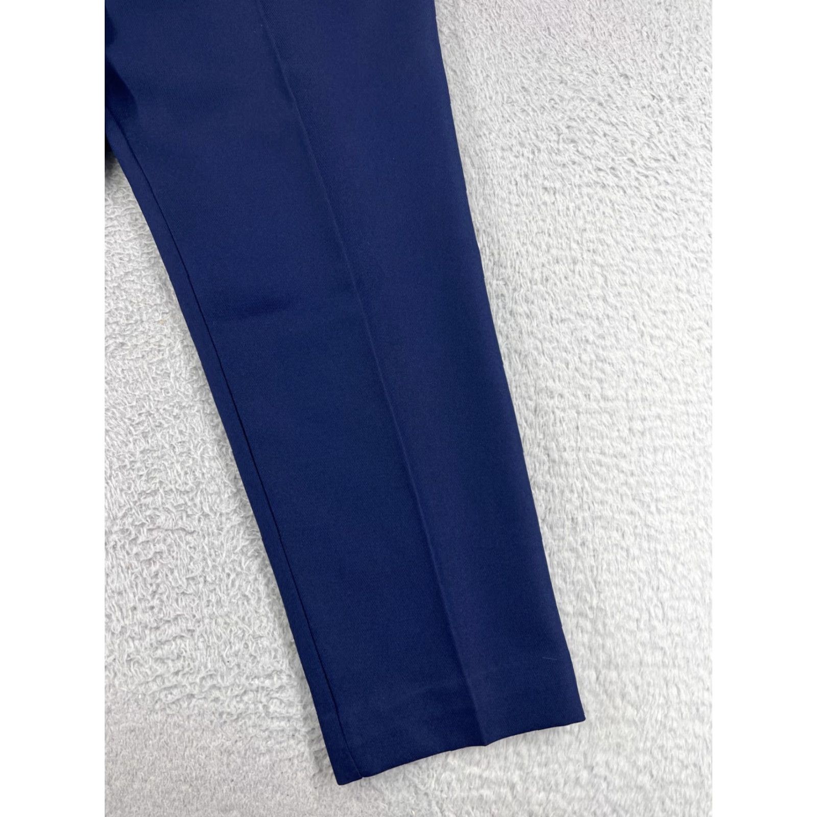 Vintage Separate Issue Pants Womens 20 Blue Polyester Pull On Straight Leg Chino Casual Regular (USA) Womens Size 42" / US 20 - 6 Thumbnail