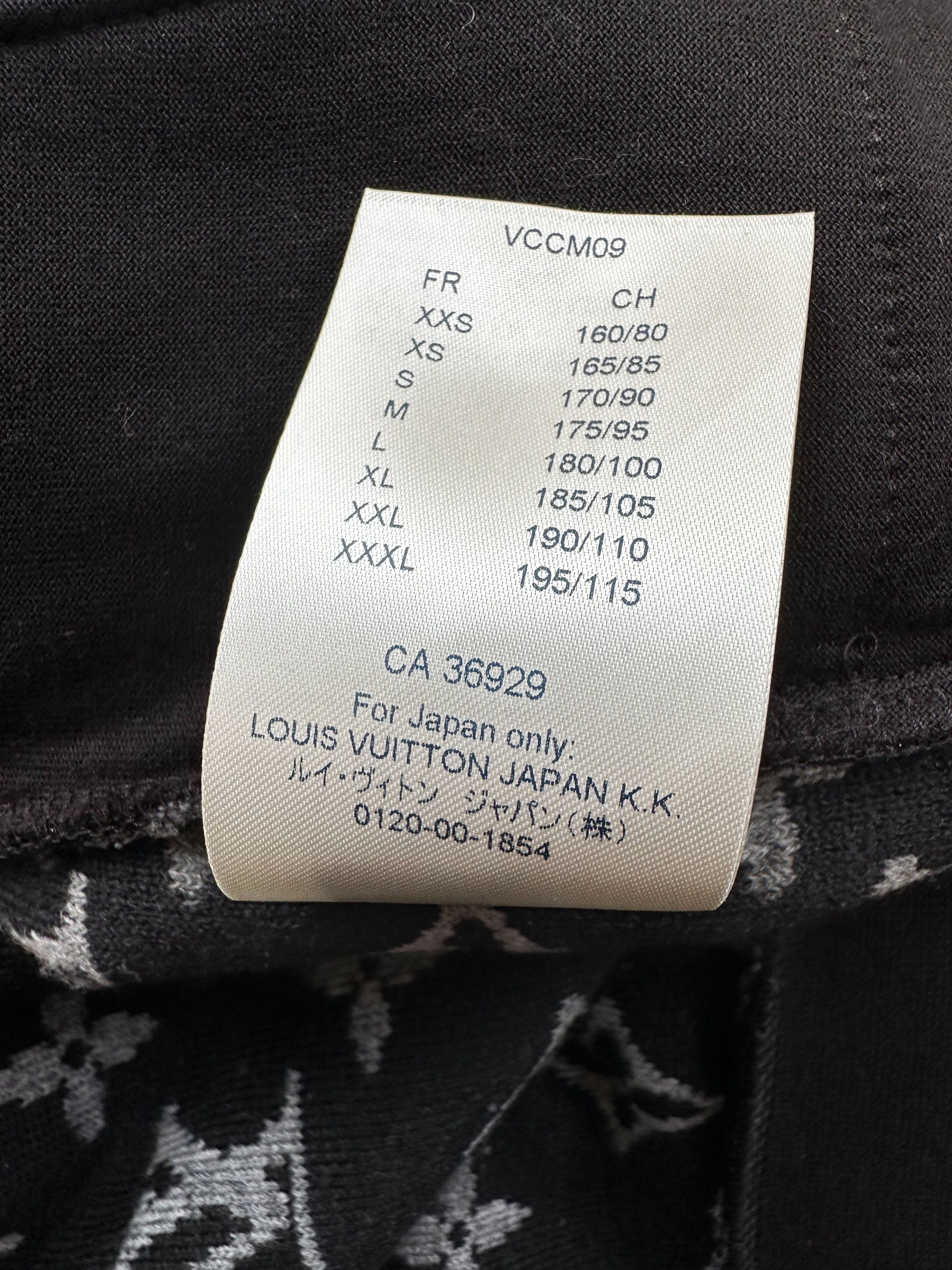Louis Vuitton Louis Vuitton Black & Grey Monogram Fleece Zip Up Jacket Size US M / EU 48-50 / 2 - 6 Thumbnail
