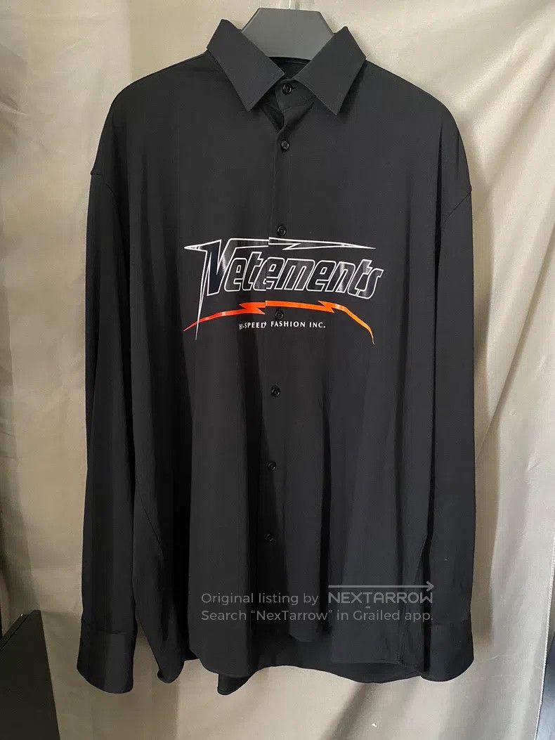 Vetements Vetements Racing Shirt Size US S / EU 44-46 / 1 - 1 Thumbnail