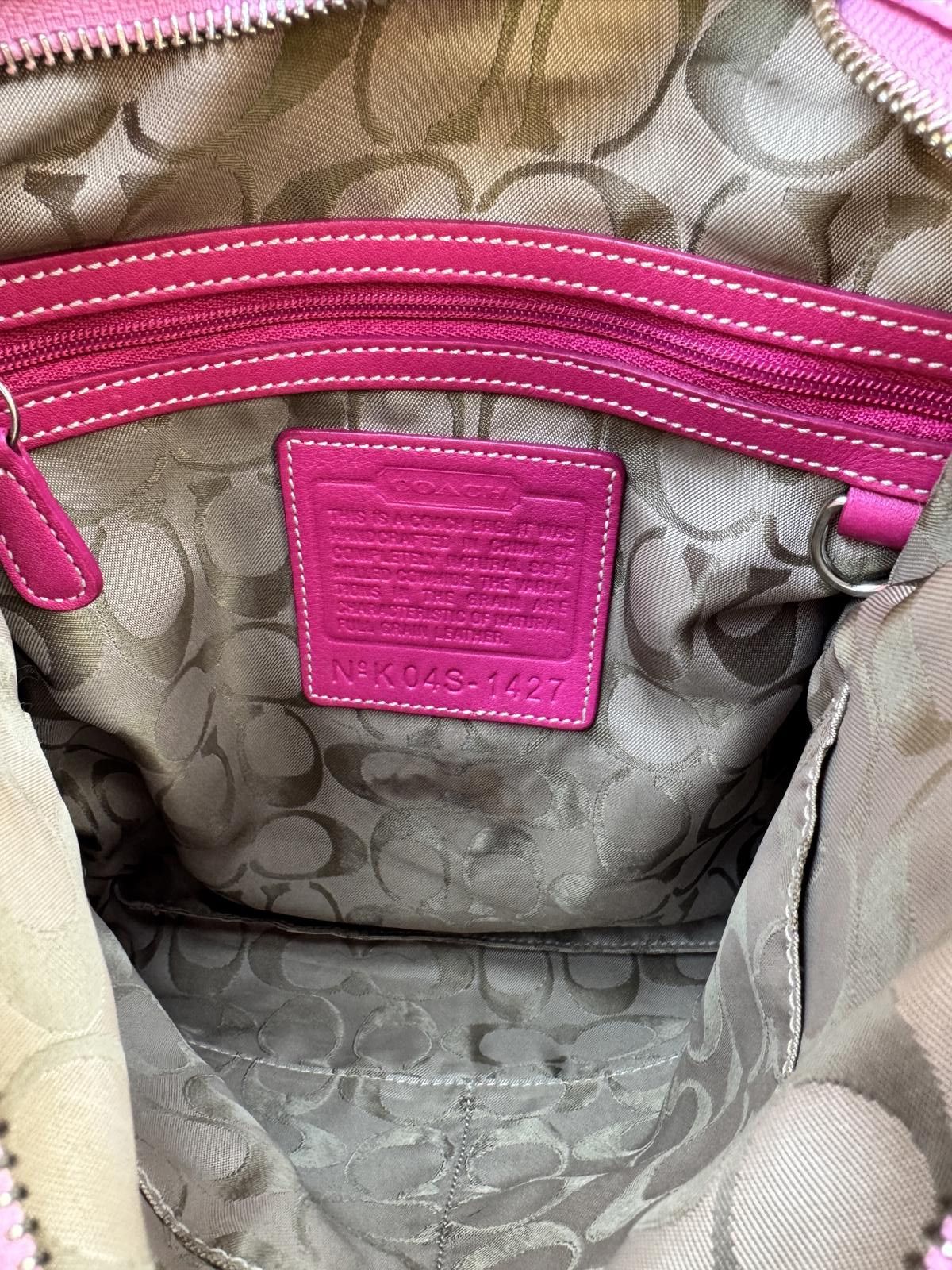 Coach Pink Leather Coach Crossbody Handbag Size ONE SIZE - 5 Thumbnail