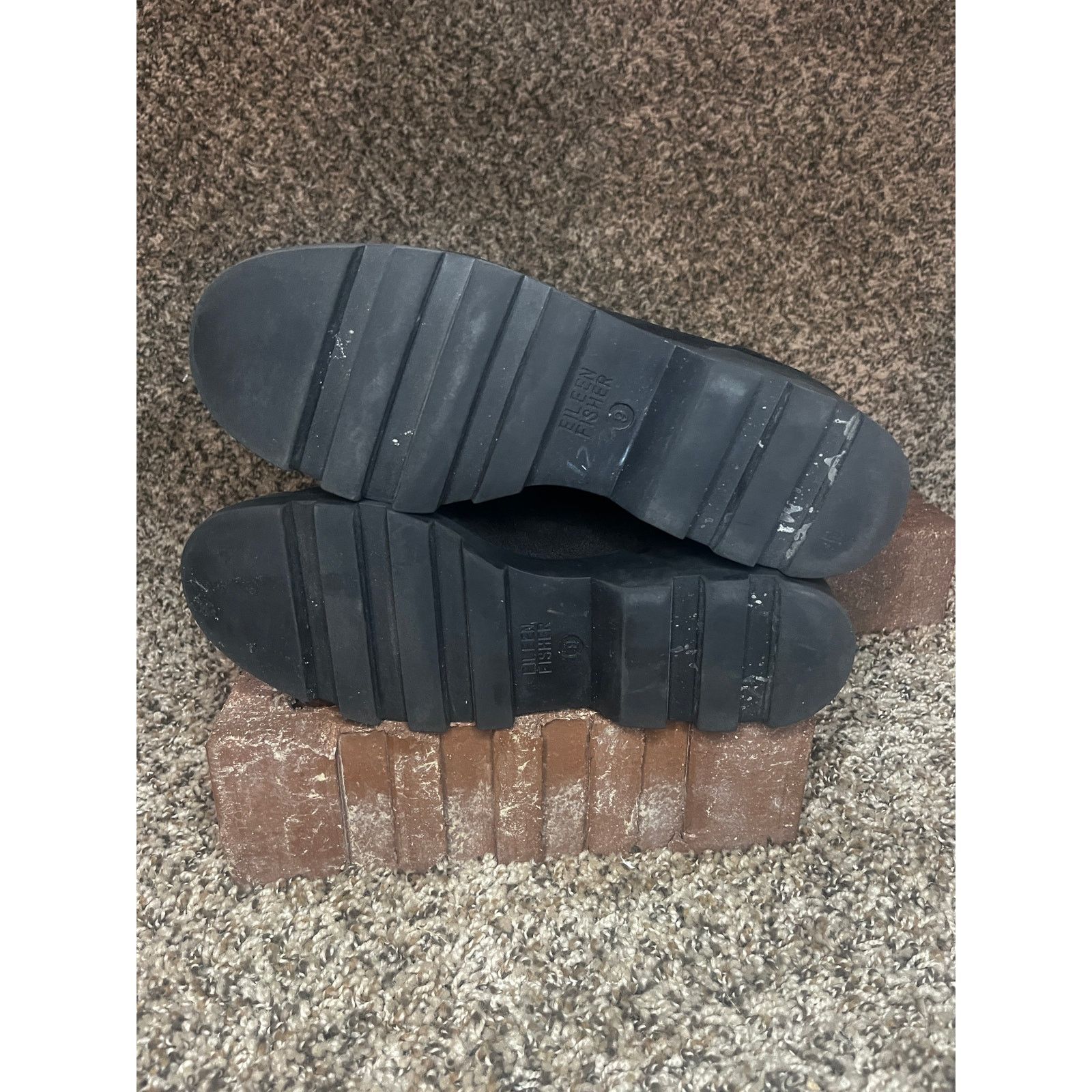 Eileen Fisher Eileen Fisher Waterproof Wedge Chelsea Booties Black 9 Size US 9 / IT 39 - 9 Thumbnail