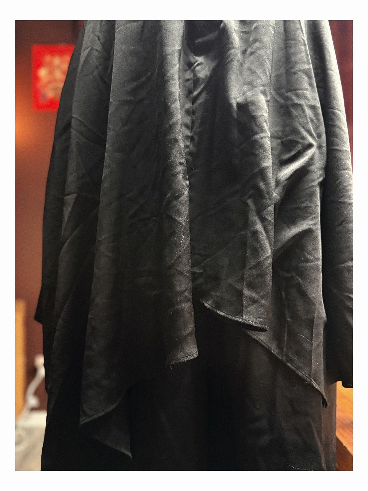 Other Layered Black Skirt-Shorts with High Waist & Button Front Size US 29 - 5 Thumbnail